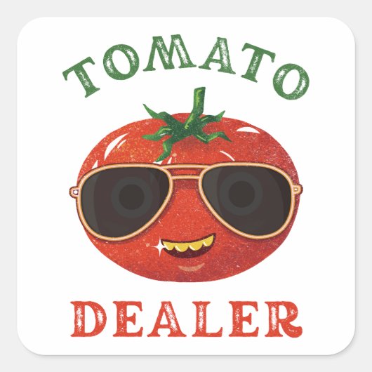 Sticker Carré Tomatogate Dealer (Devant)