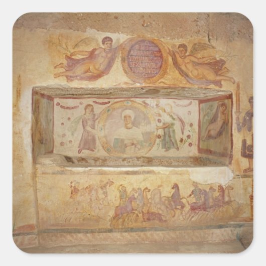 Sticker Carré Tombeau d'Aelia Arisuth (Devant)