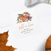 Sticker Carré Tomber dans la Fête des mariées de l'amour