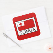 Sticker Carré Tonga (Enveloppe)