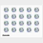 Sticker Carré Tonnelle printanière (Feuille)