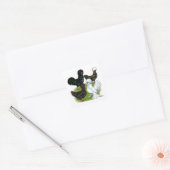 Sticker Carré Top Hat Chicken (Enveloppe)