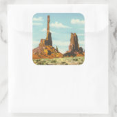 Sticker Carré Totem Polonais (Sac)