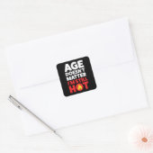 Sticker Carré Toujours CHAUD (Enveloppe)