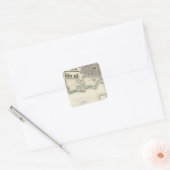 Sticker Carré Toulon (Enveloppe)