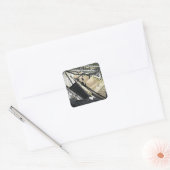 Sticker Carré tour de razorback en eureka springs (Enveloppe)