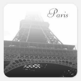 Sticker Carré Tour Eiffel, Paris