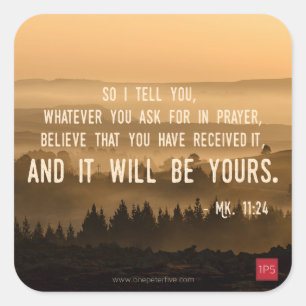 Sticker Carré Tout Ce Que Vous Demandez...