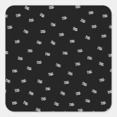 Sticker Carré Toute image téléchargée, toute conception ou tout (Devant)