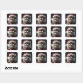 Sticker Carré toutou (Feuille)