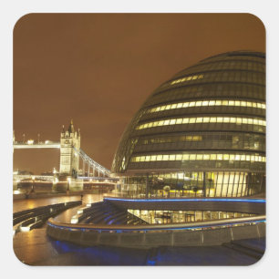 Sticker Carré Tower Bridge, et Greater London Authority