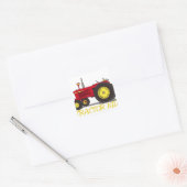 Sticker Carré Tracteur Kid (Enveloppe)