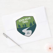 Sticker Carré Trail John Muir (Enveloppe)