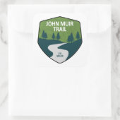 Sticker Carré Trail John Muir (Sac)