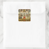 Sticker Carré Traité de Cateau-Cambresis (Sac)