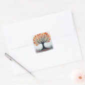 Sticker Carré Tree of Life (Enveloppe)
