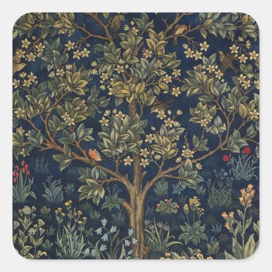 Sticker Carré Tree of Life (Devant)