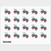 Sticker Carré Trépan oldtimer (Feuille)