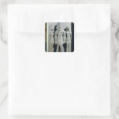 Sticker Carré Triade de Menkaure avec la déesse Hathor (Sac)