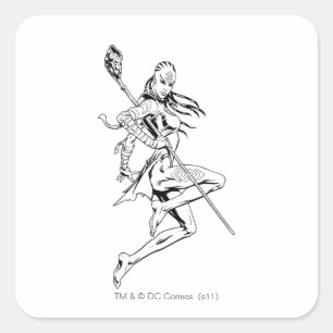 Sticker Carré tribu Indigo 3