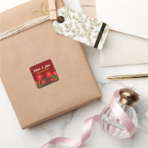 Trio de fleurs rouges minimalistes Design