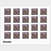 Sticker Carré Trois Lions Cubs (Feuille)
