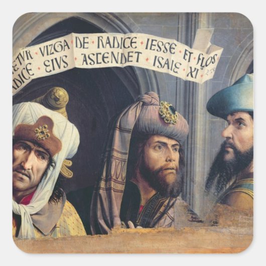 Sticker Carré Trois prophètes, école de Provence (Devant)