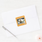 Sticker Carré Trois secondes (Enveloppe)