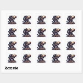 Sticker Carré Troll (Feuille)