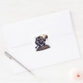 Sticker Carré Troll (Enveloppe)