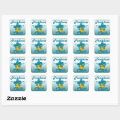 Sticker Carré Trombone Chick #7 (Feuille)
