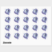 Sticker Carré Trombone Déco2 (Feuille)