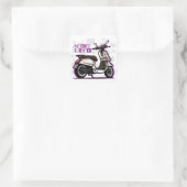 Sticker Carré Trottinette (Sac)