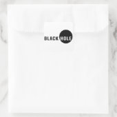 Sticker Carré Trou noir (Sac)