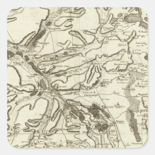 Sticker Carré Troyes (Devant)