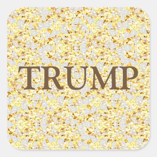 STICKER CARRÉ TRUMP (Devant)