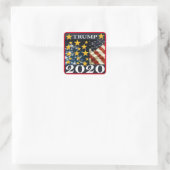 STICKER CARRÉ TRUMP 2020 (Sac)
