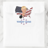 Sticker Carré Trump 2020 (Sac)