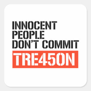 Sticker Carré Trump TRE45ON