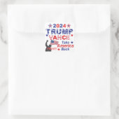 STICKER CARRÉ TRUMP VANCE 2024 (Sac)