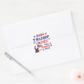 STICKER CARRÉ TRUMP VANCE 2024 (Enveloppe)