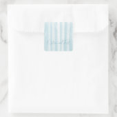 Sticker Carré Trunks de bouleaux (Sac)