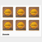 Sticker Carré Trust The Process (Feuille)