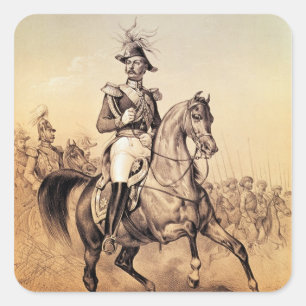 Sticker Carré Tsar d'Alexandre II de la Russie