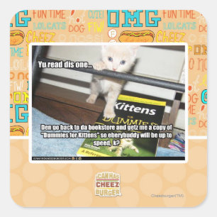 Sticker Carré Tu es rouge, dis-en un.