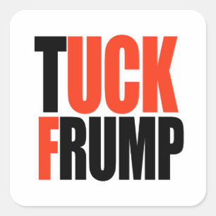 STICKER CARRÉ TUCK FRUMP