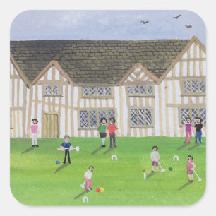 Sticker Carré Tudor House 1995