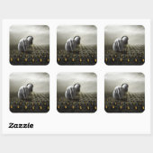 Sticker Carré Tulip voleur 2013 (Feuille)