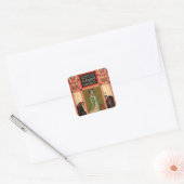 Sticker Carré Turandot, Opéra de Puccini (Enveloppe)