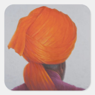 Sticker Carré Turban 2014 de safran